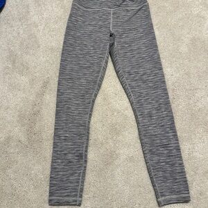 Athleta transcend Heather Gray Leggings